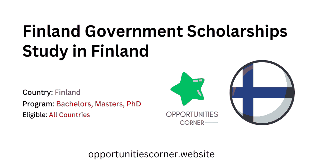 Finland Government Scholarships Study in Finland