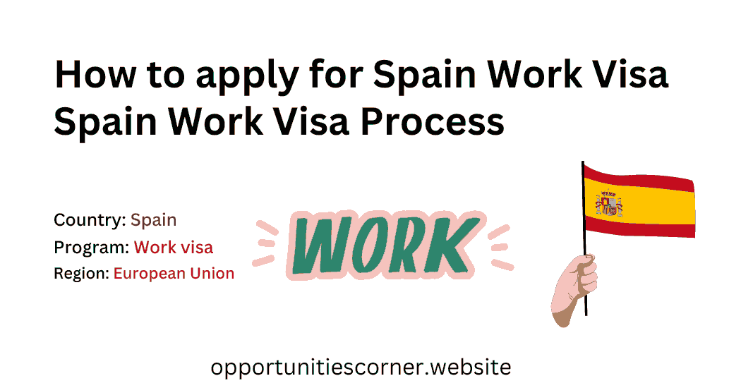 Spain Work Visa Process